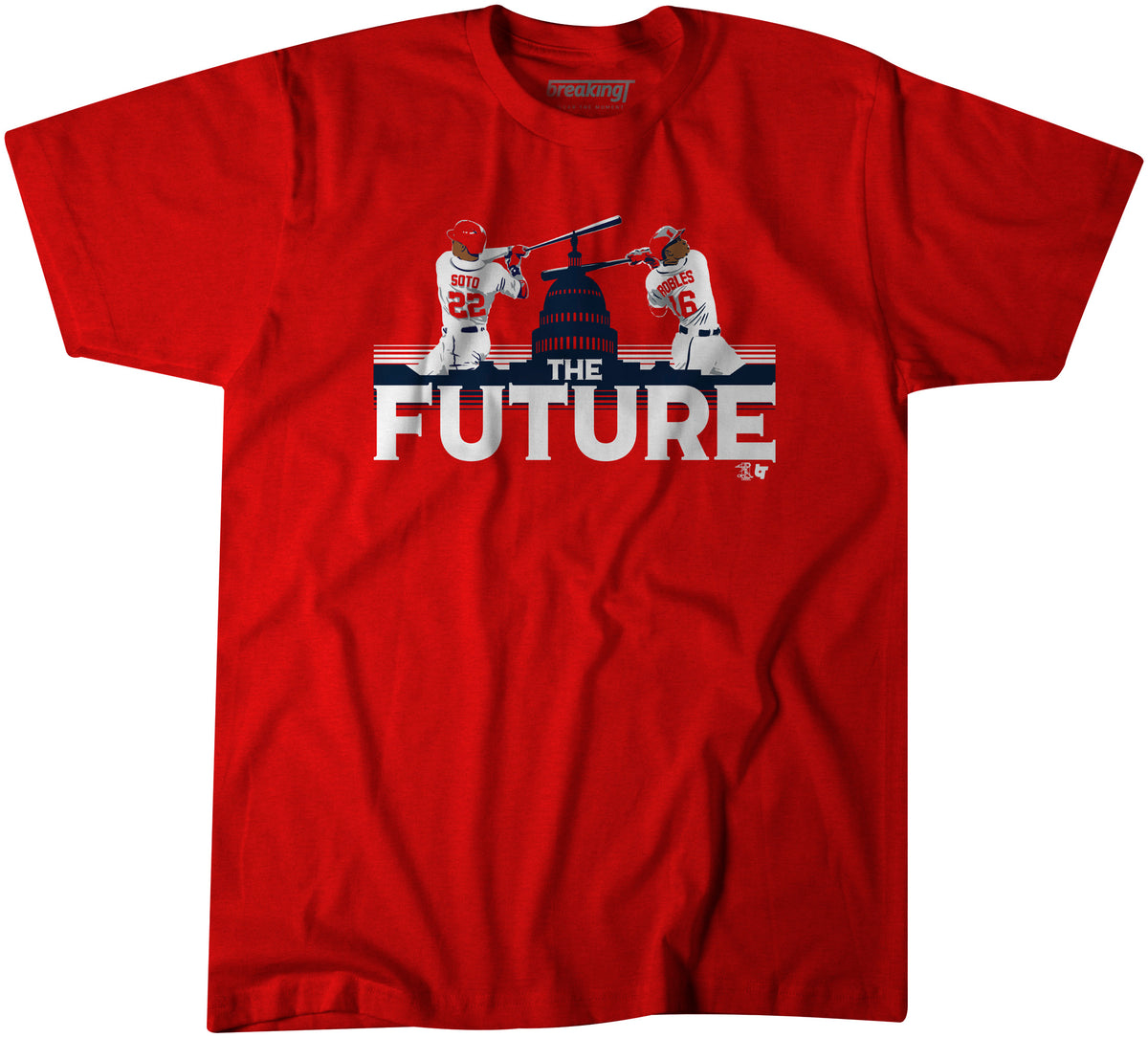 Juan Soto and Victor Robles — The Future is NOW! — new BreakingT shirt now  available - Federal Baseball