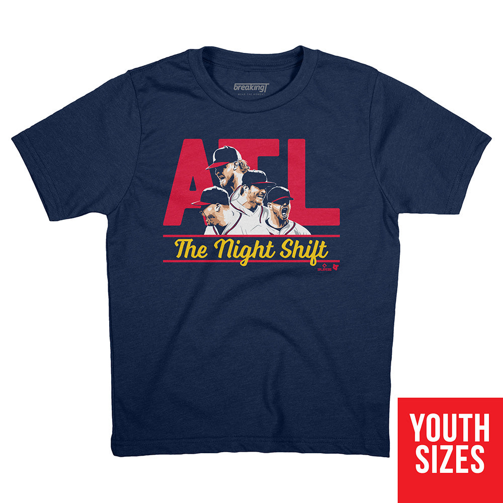 Funny Album Night Shift Of The Year Atlanta Braves Shirt, hoodie