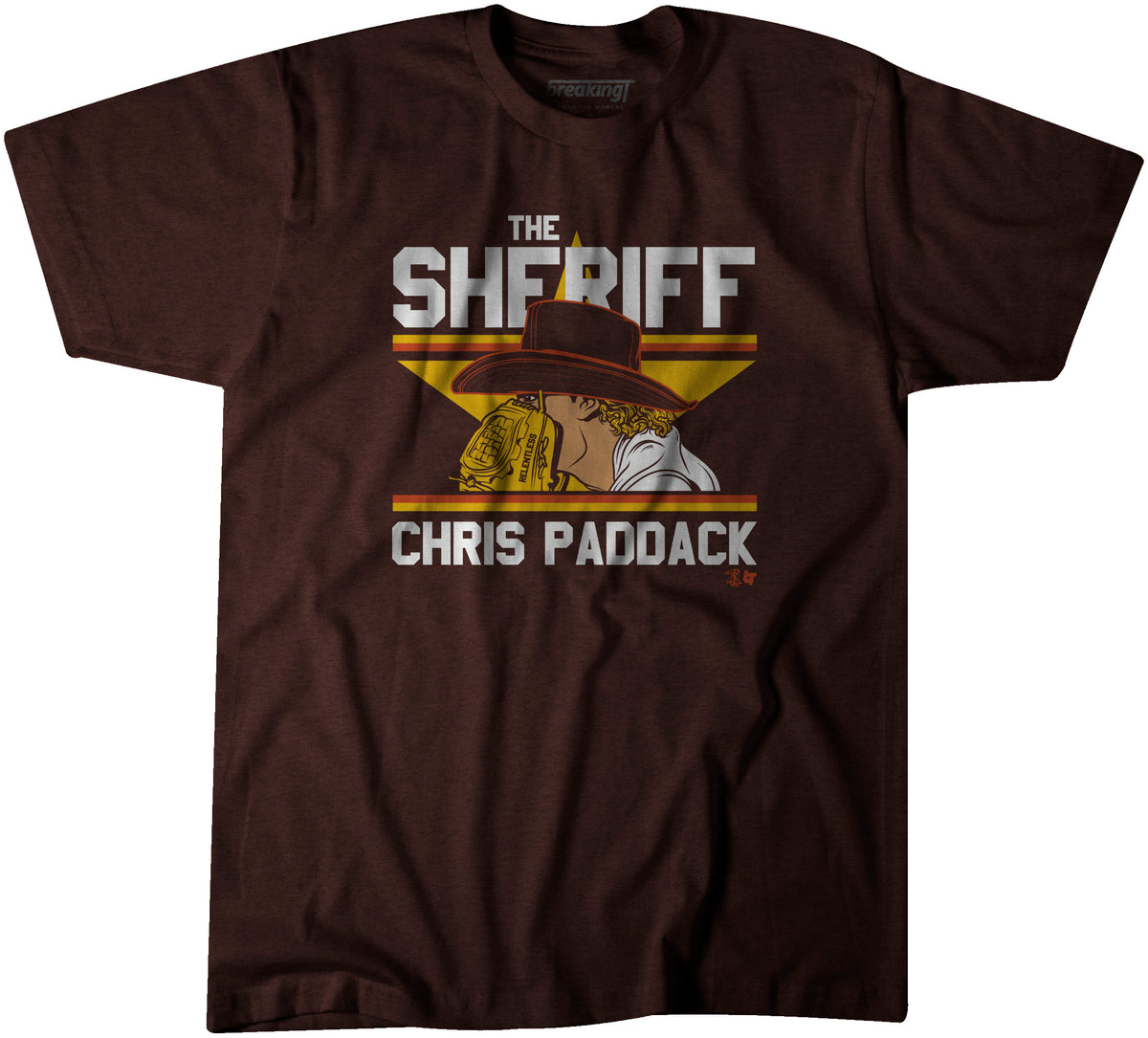  Officially licensed Chris Paddack - The Sheriff T