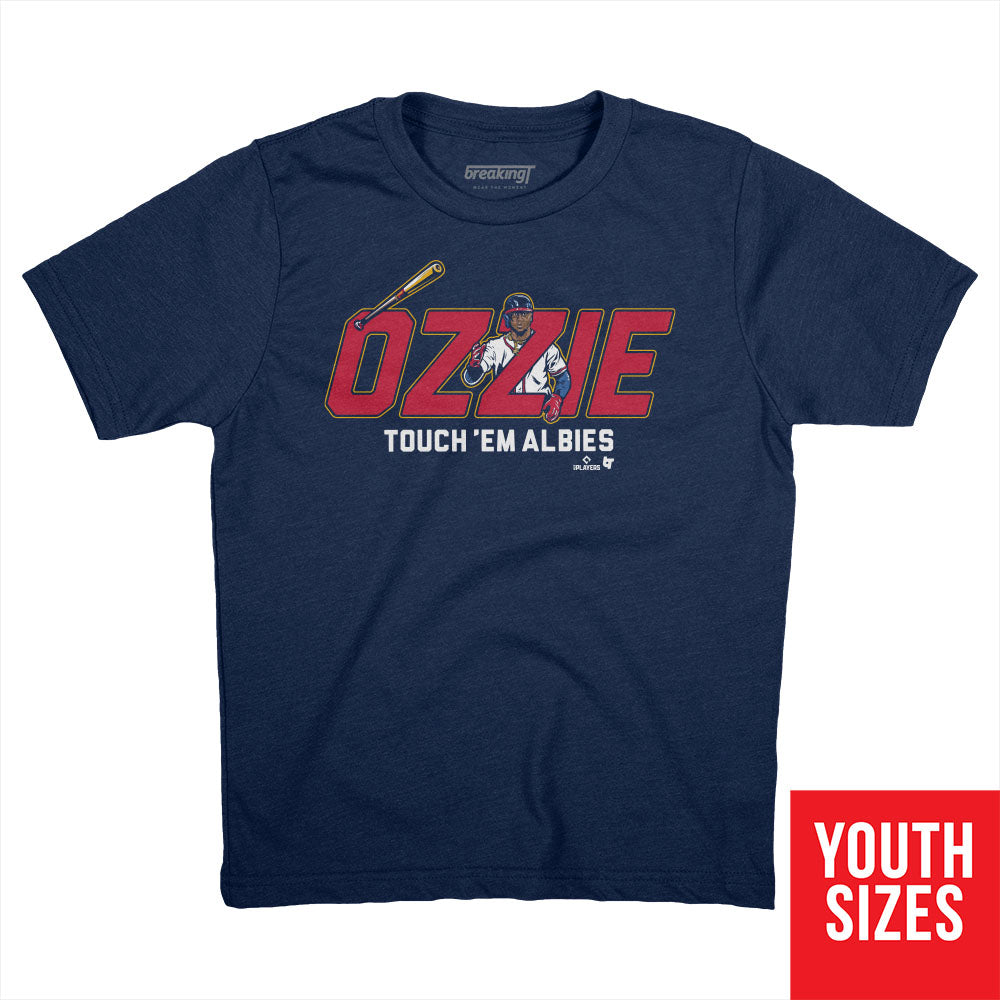 Ozzie Albies: I Love Him, Hoodie / Medium - MLB - Sports Fan Gear | breakingt