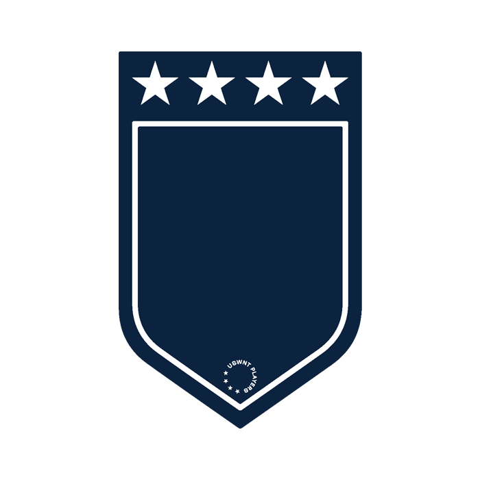 USWNT crest 4 stars' Sticker