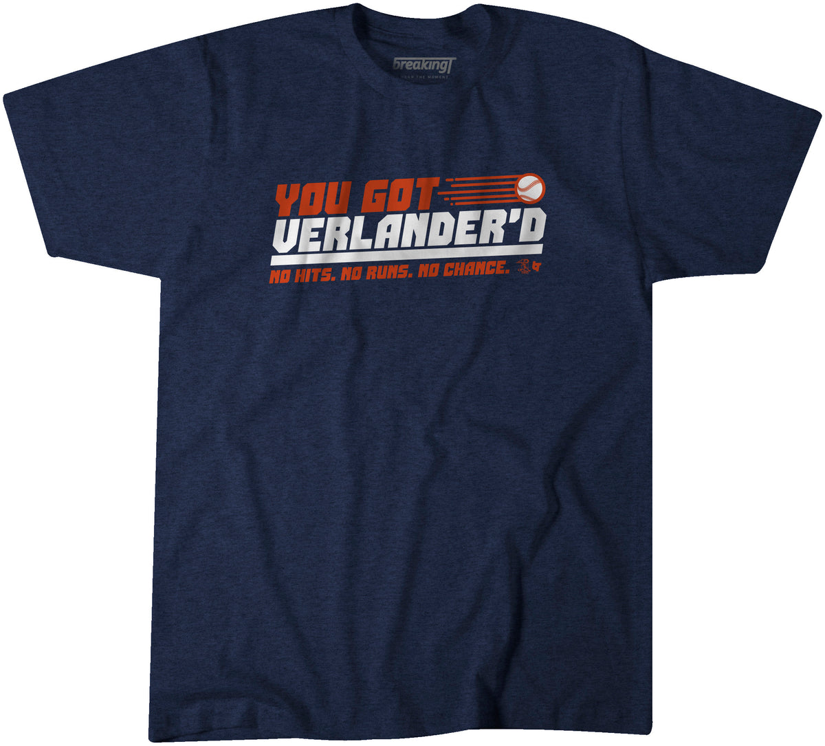 Justin Verlander Shirt - JV3K, Houston, MLBPA - BreakingT