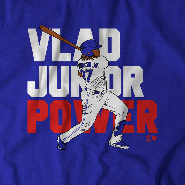 Vlad Guerrero Jr. Shirt, Vlad Junior Power - BreakingT