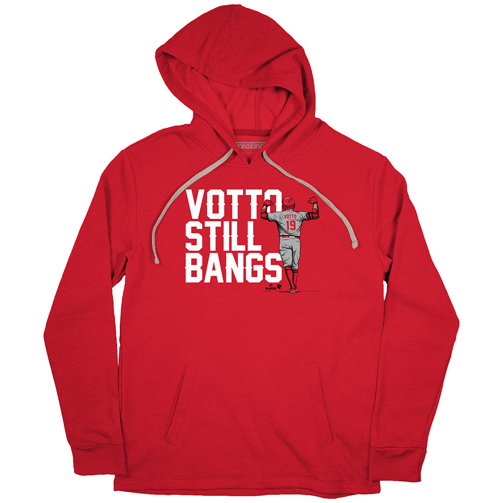 Votto Still Bangs Baseball Jersey (Red)