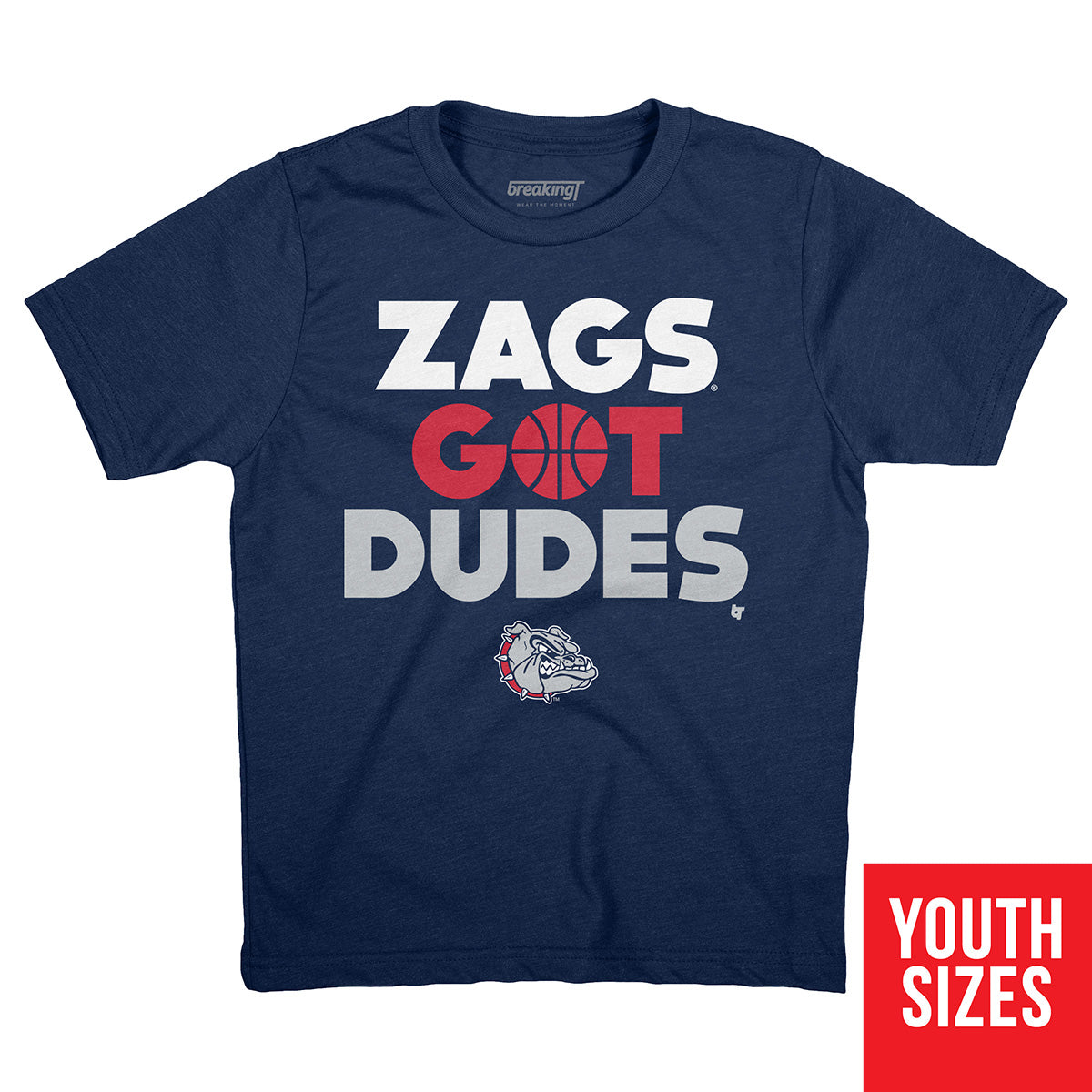 Gonzaga youth outlet jersey