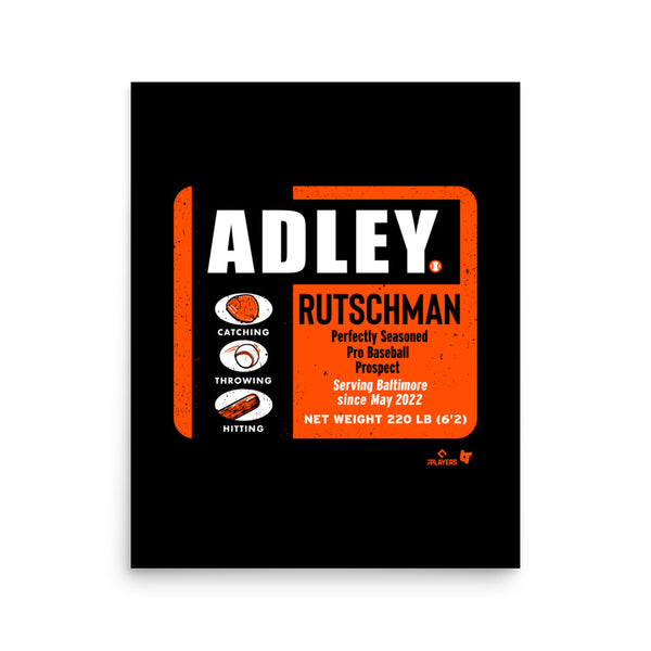 Adley Rutschman: Perfectly Seasoned Art Print