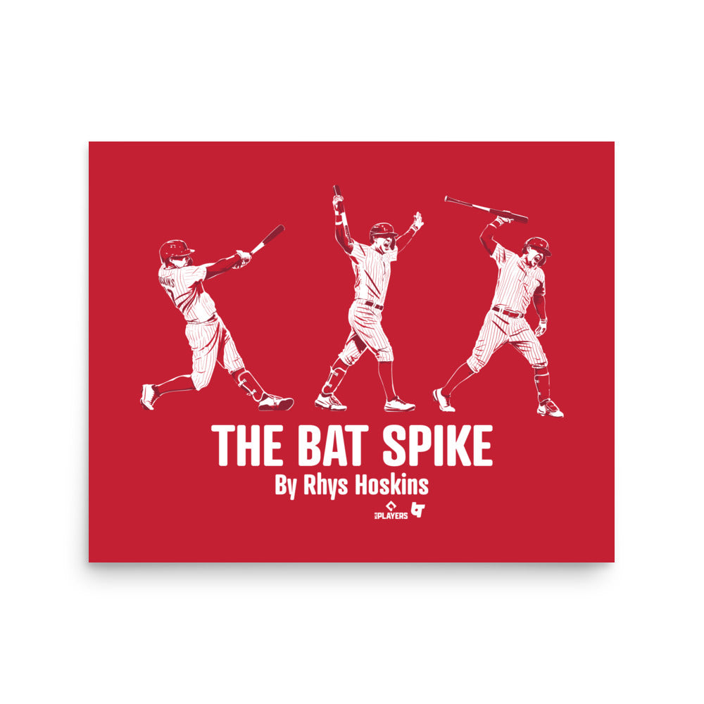 Rhys Hoskins Philadelphia Phillies The Bat Spike T Shirt - TheKingShirtS