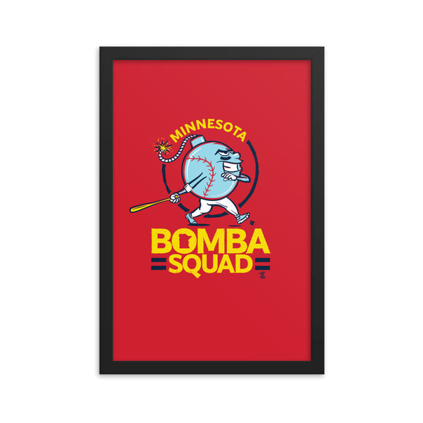 Bomba Squad Framed Print