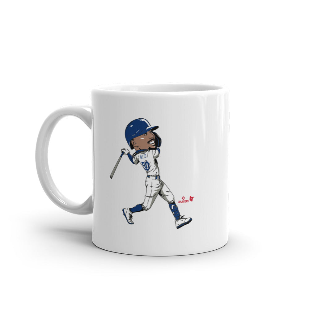 BreakingT Men's Los Angeles Dodgers Mookie Betts Caricature