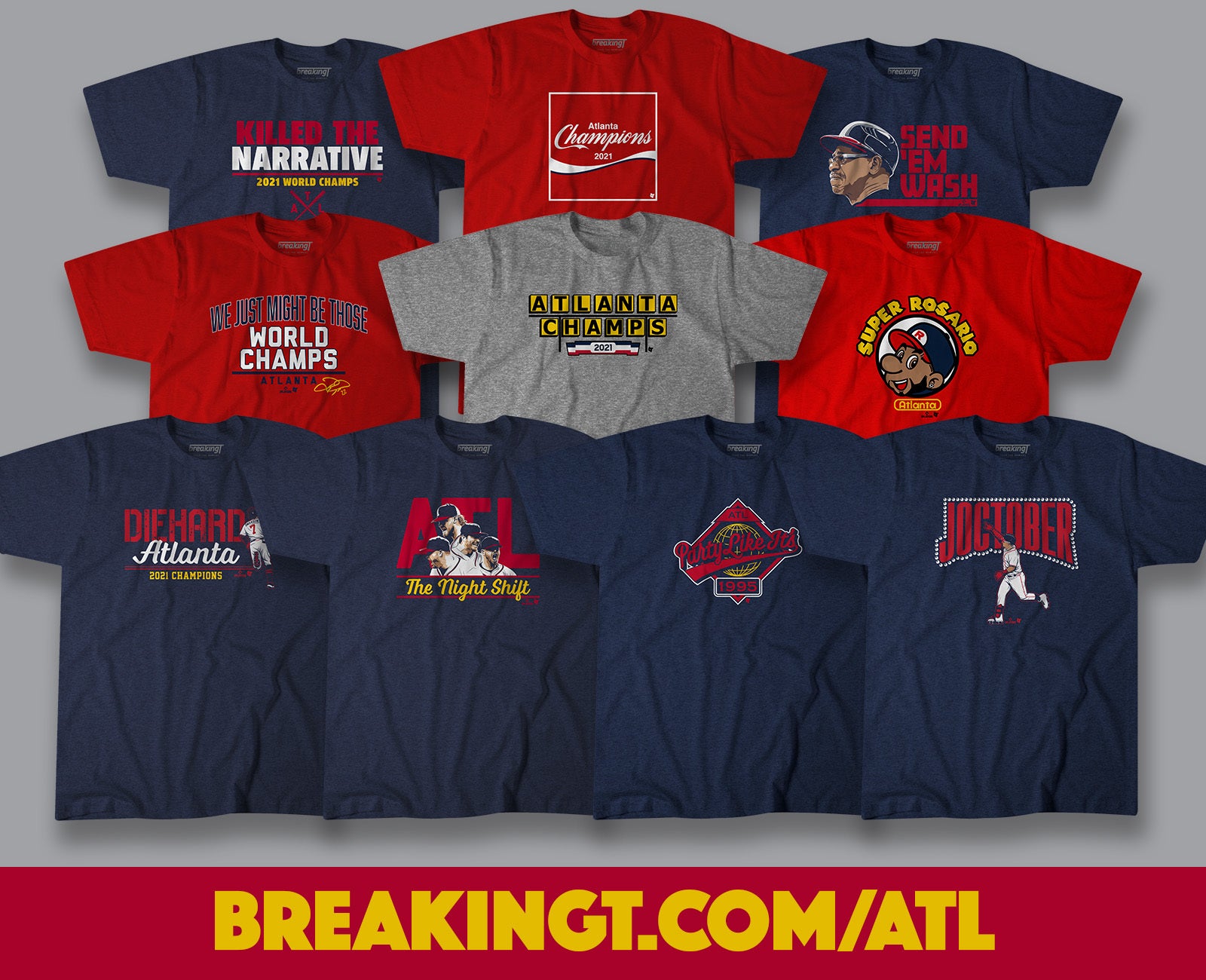 World Series ready: Sports stores have Braves championship shirts