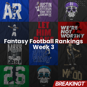 Week 3 Fantasy Football Rankings: Top 10 at Each Position