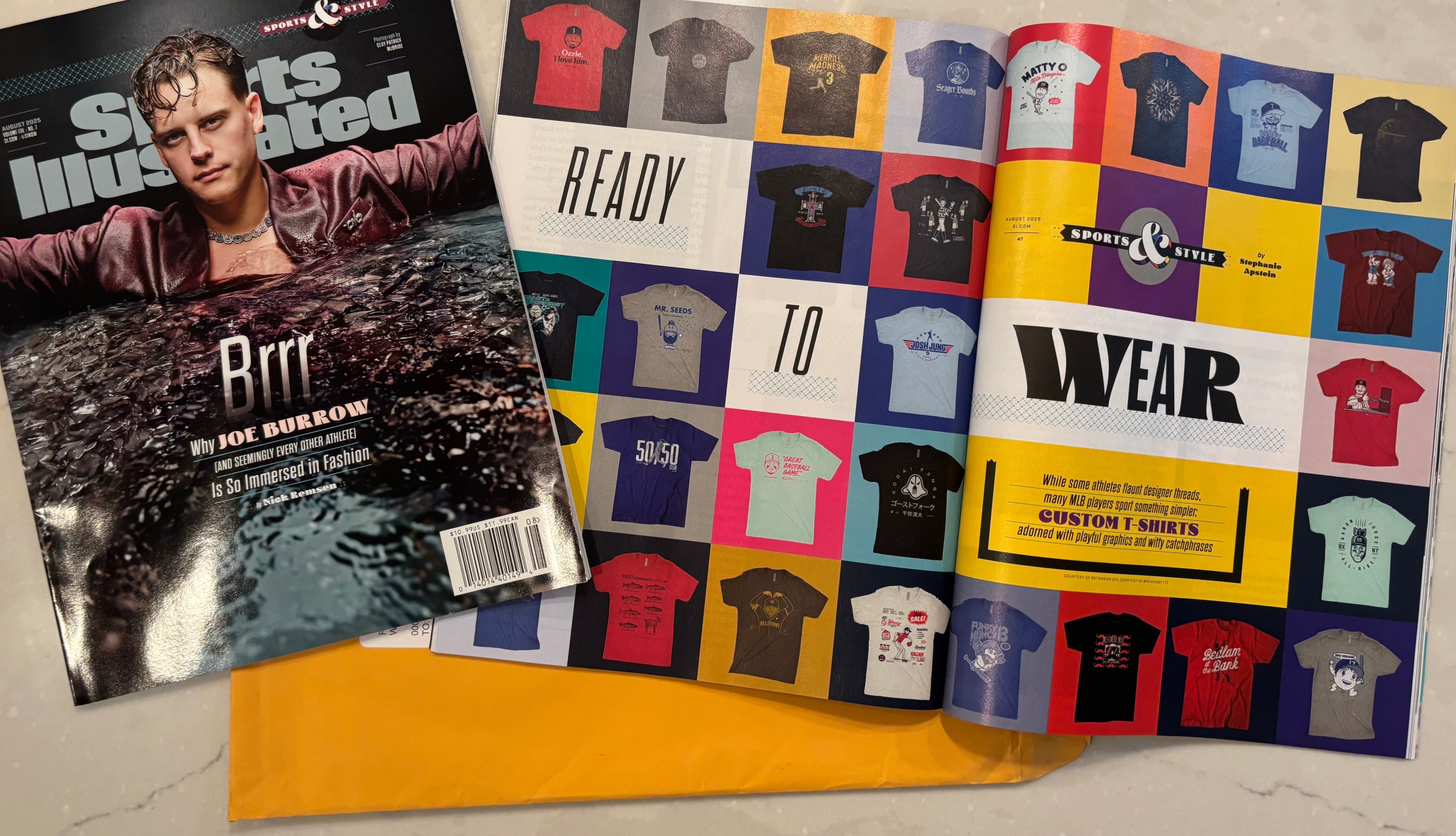 BreakingT Featured In Sports Illustrated ‘Sports & Style’ Issue