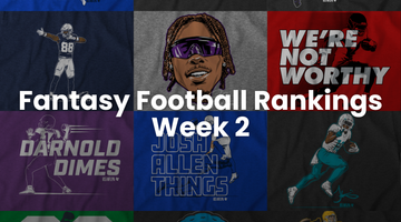 Week 2 Fantasy Football Rankings: Top 10 at Each Position