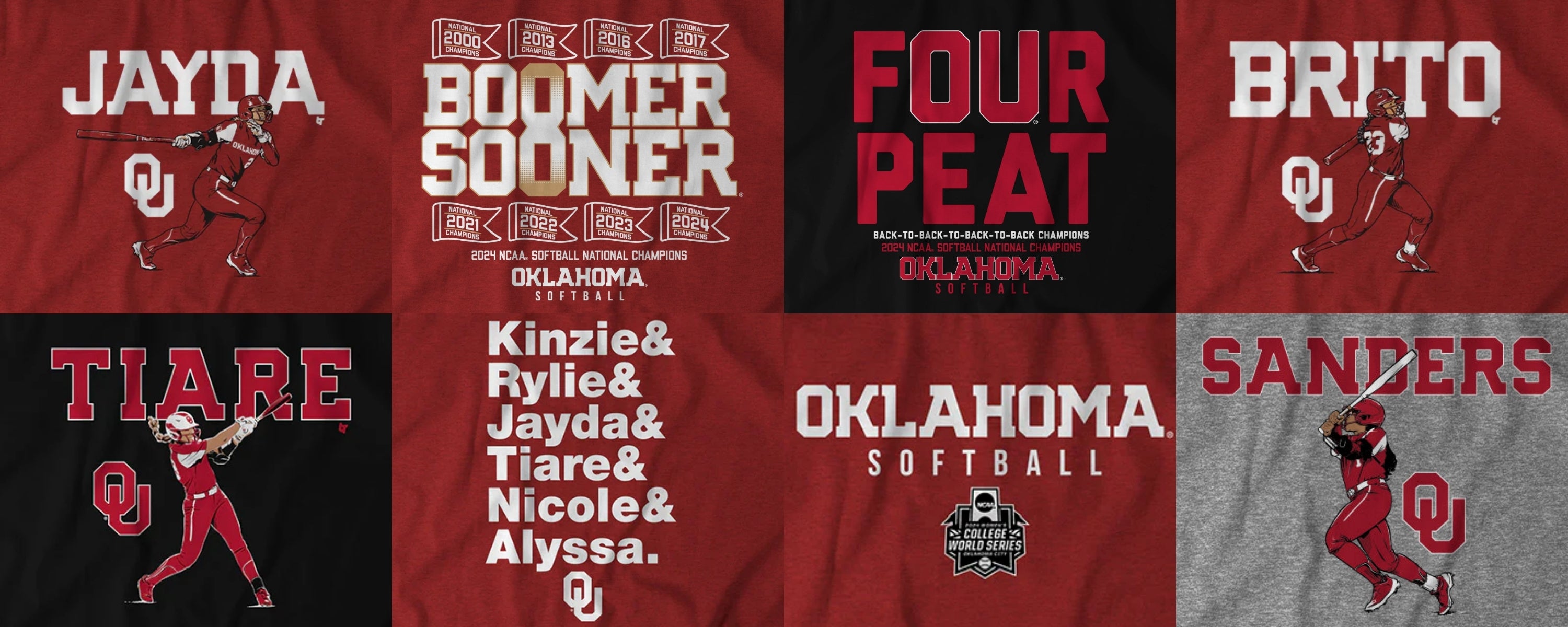 Shop Oklahoma Sooners Softball