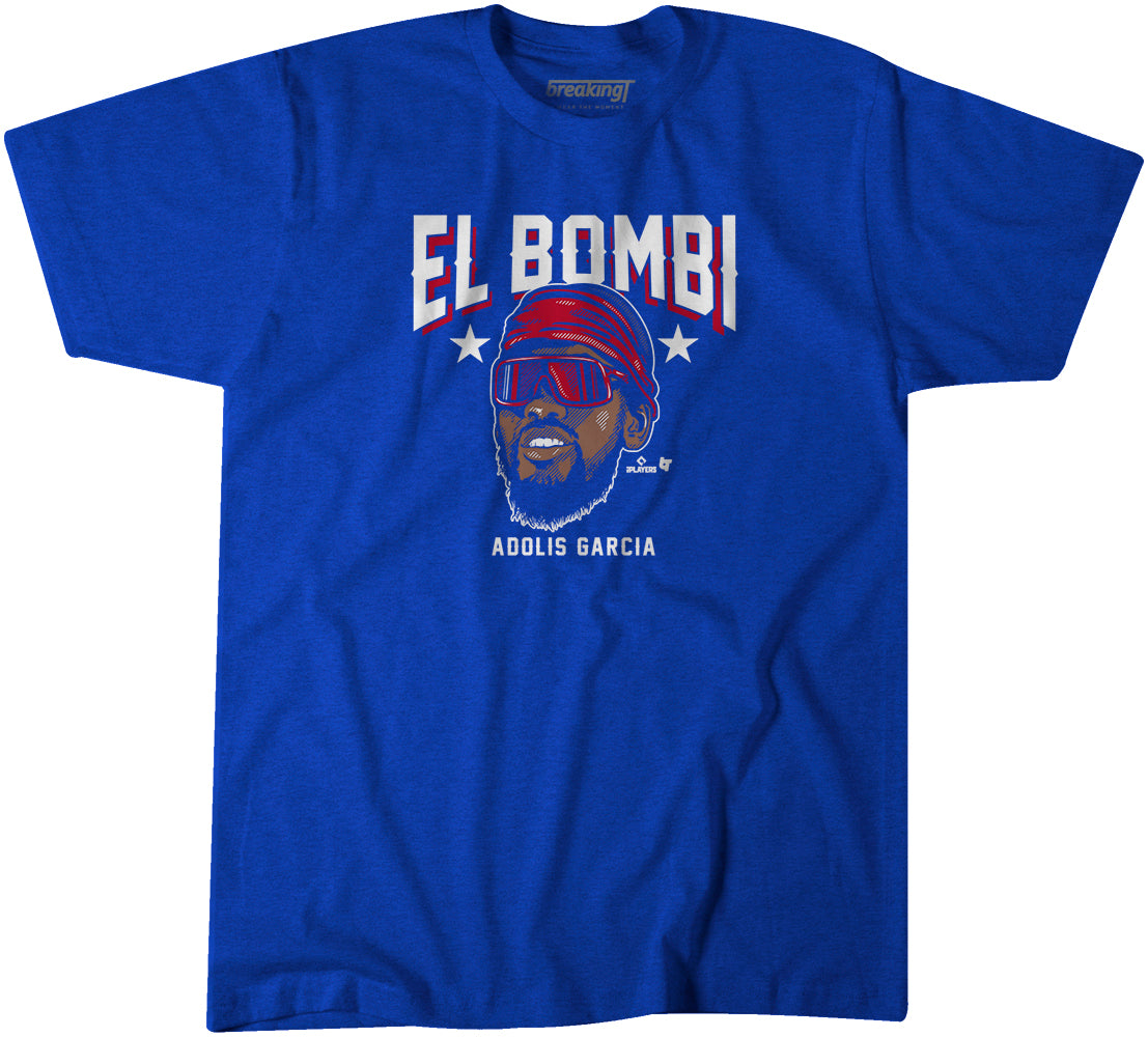 breakingt adolis Garcia - El bombi - Texas Baseball T-Shirt