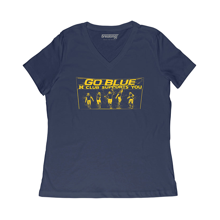 Michigan Football: MGoBlue Banner Shirt - UM Licensed - BreakingT