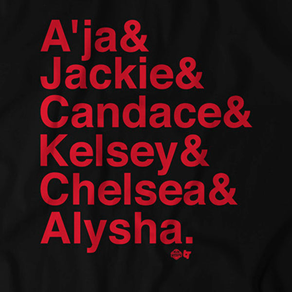 Las Vegas: A'ja & Jackie & Candace & Kelsey & Chelsea & Alysha
