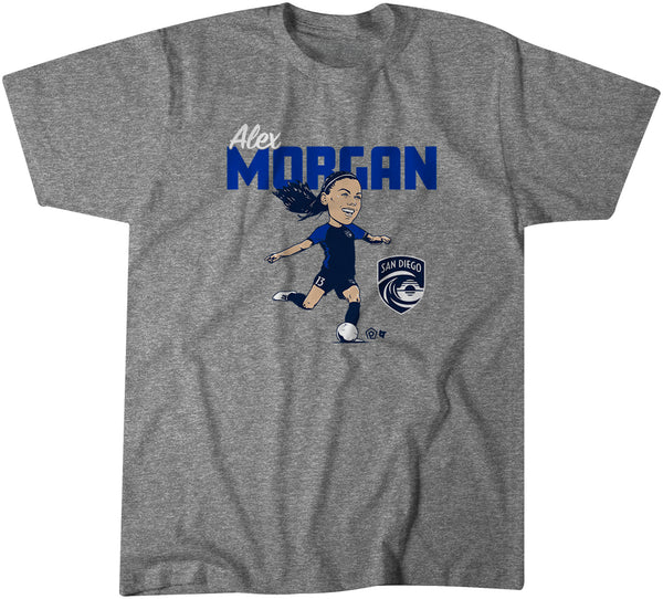 San Diego Wave FC: Alex Morgan Caricature
