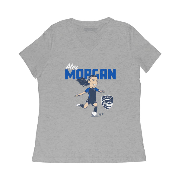 San Diego Wave FC: Alex Morgan Caricature