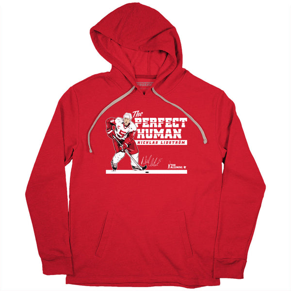 Nicklas Lidström Perfect Human Shirt, Detroit - NHL Alumni - BreakingT
