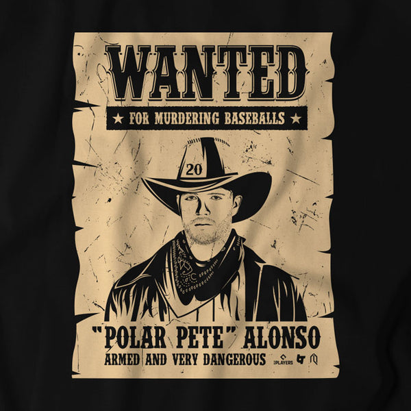 Pete Alonso: Wanted Poster