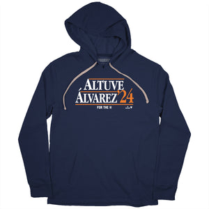 Altuve álvarez '24 Shirt + Hoodie, Houston - MLBPA Licensed -BreakingT