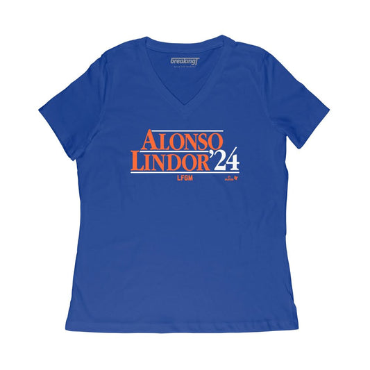 Alonso Lindor '24 Shirt + Hoodie, New York - MLBPA Licensed -BreakingT