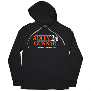 Adley Gunnar '24 Shirt + Hoodie, Baltimore - MLBPA Licensed -BreakingT