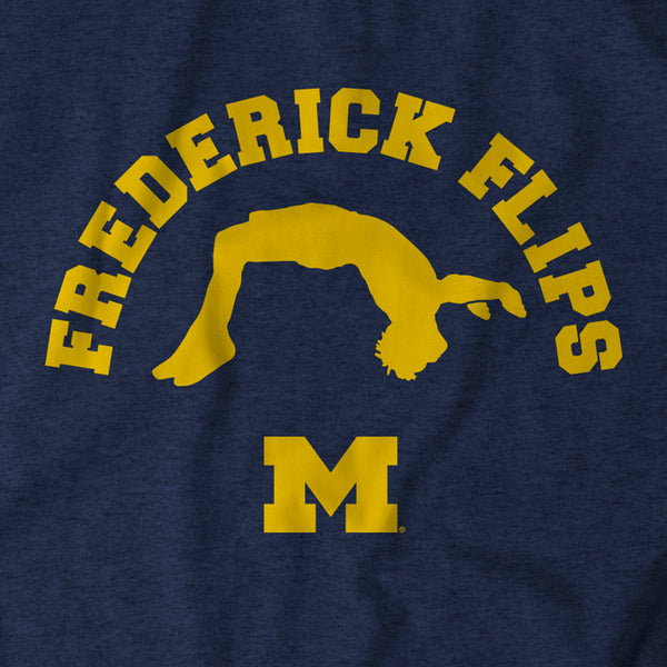 Michigan Gymnastics: Frederick Flips