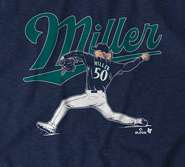 Seattle: Bryce Miller, Hoodie / Small - MLB - Sports Fan Gear | breakingt