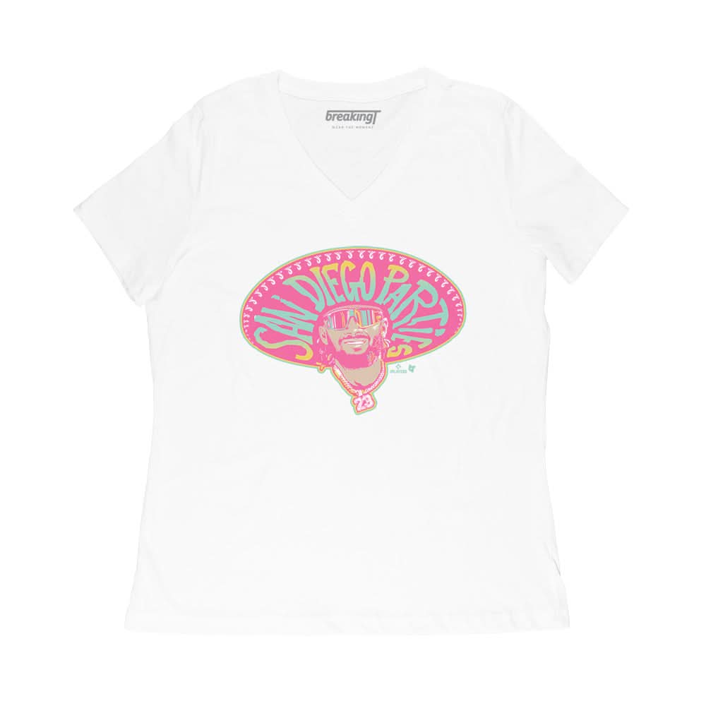 Fernando Tatâˆšâ‰ s Jr San Diego Sombrero Shirt - MLBPA Licensed -BreakingT