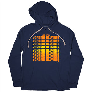 Yordan Álvarez: Name Fade Shirt - MLBPA Licensed - BreakingT