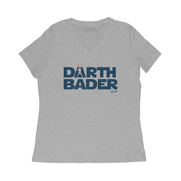 Harrison Bader: Darth Bader New York, Women's V-Neck T-Shirt / Extra Large - MLB - Sports Fan Gear | breakingt