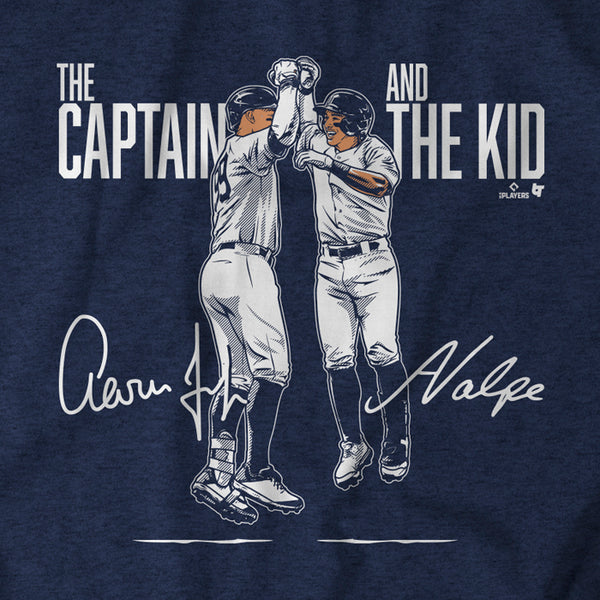 The Captain and the Kid Volpe Shirt Judge Shirt Yankees 