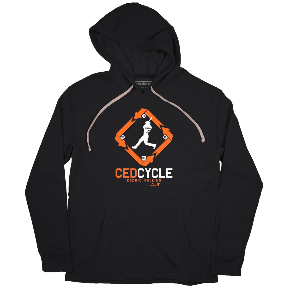 Cedric Mullins Cycle Shirt, Baltimore - MLBPA Licensed - BreakingT