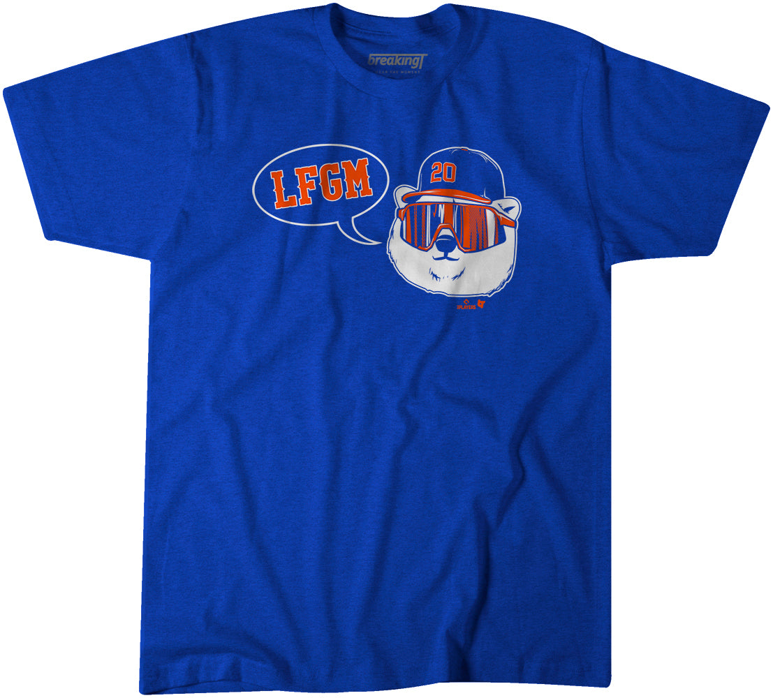 Pete Alonso: Lfgm Polar Bear, Adult T-Shirt / Large - MLB - Sports Fan Gear | breakingt