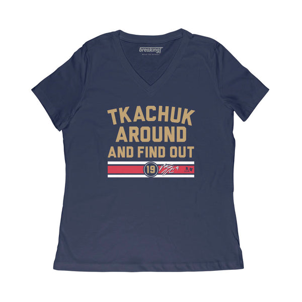 Matthew Tkachuk Around And Find Out T-shirt - Shibtee Clothing