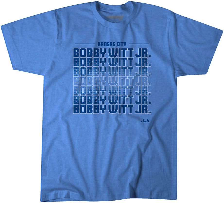 Bobby Witt Jr. Shirt, Kansas City - MLBPA Licensed - BreakingT