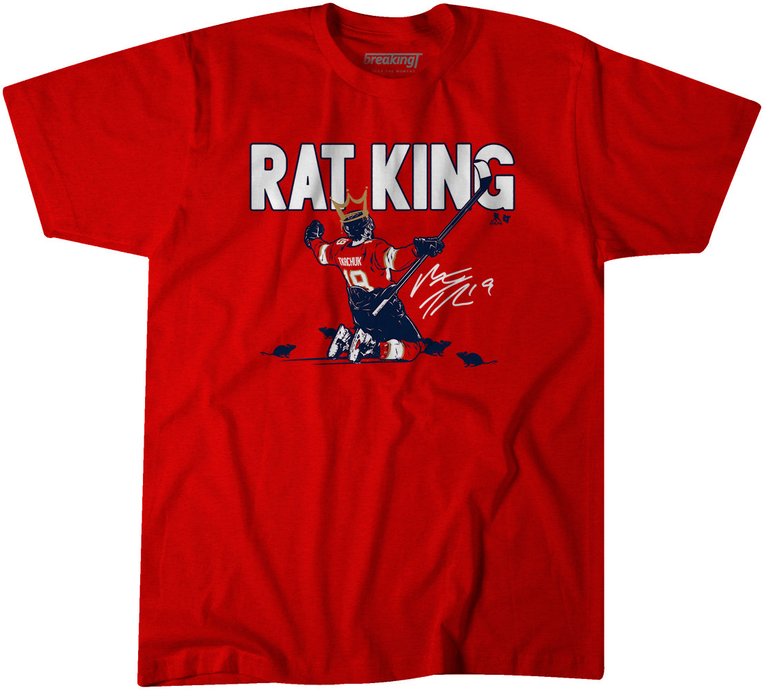 Matthew Tkachuk Rat King T-Shirt, Florida - NHLPA Licensed - BreakingT