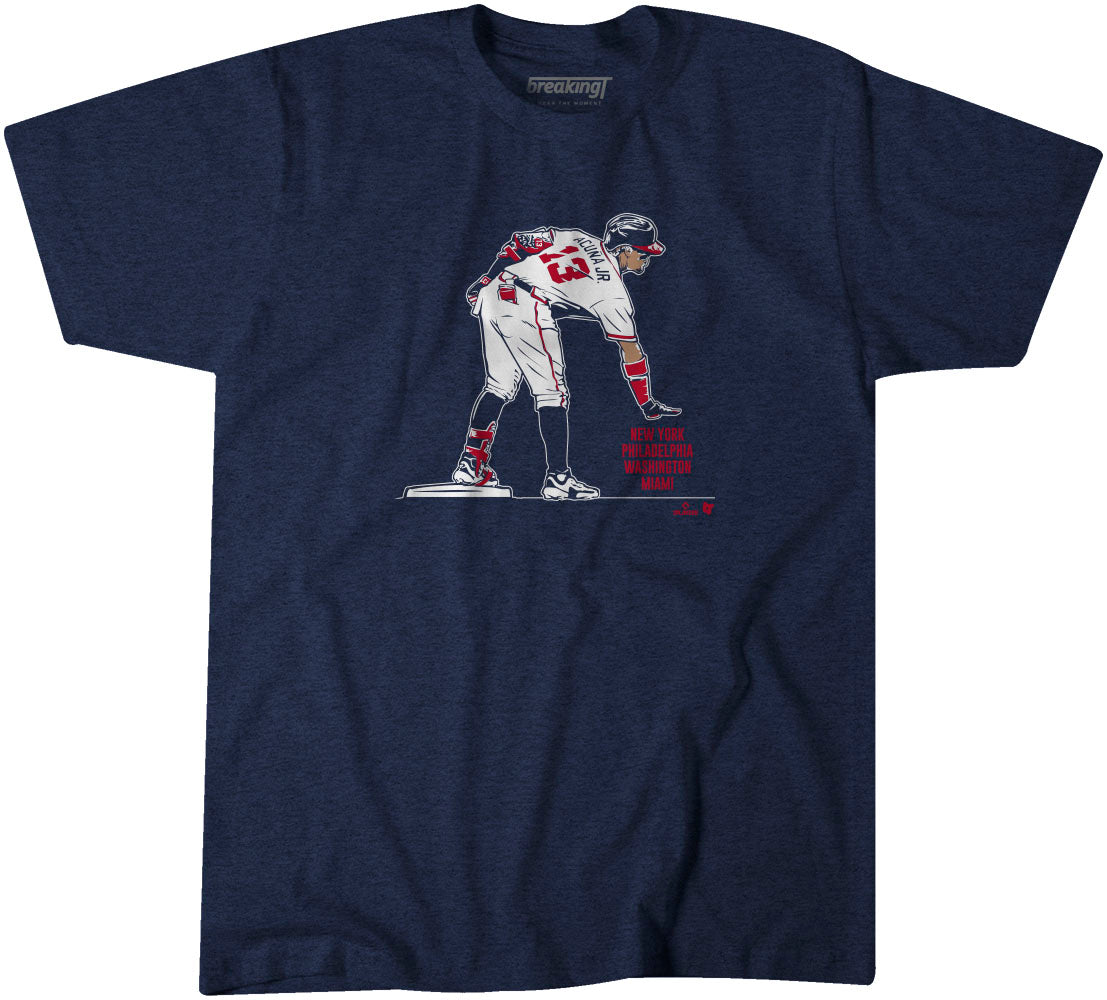 La Bestia Shirt | Ronald Acuña Jr. Too Small Atlanta Baseball Rotowear M