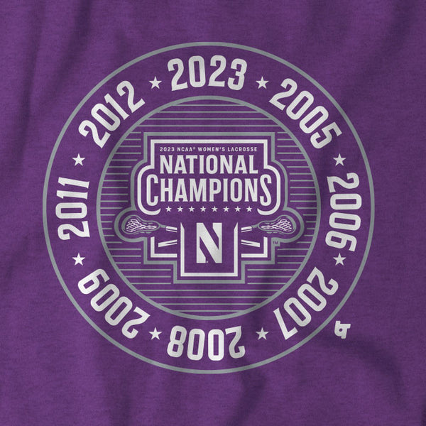 Northwestern Women's Lacrosse 2023 National Champs