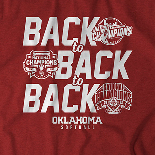 Oklahoma Softball: Back-to-Back-to-Back