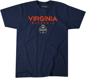 Belk NCAA Virginia Cavaliers Tall Type State Long Sleeve T-Shirt
