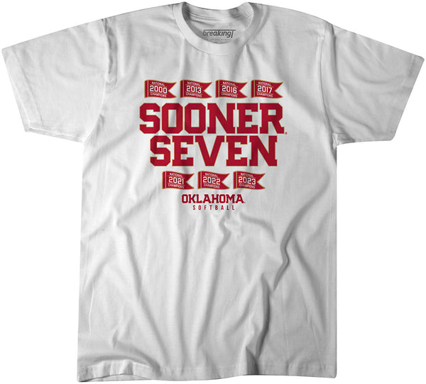 Oklahoma Softball: Sooner Seven Shirt - NCAA + OU