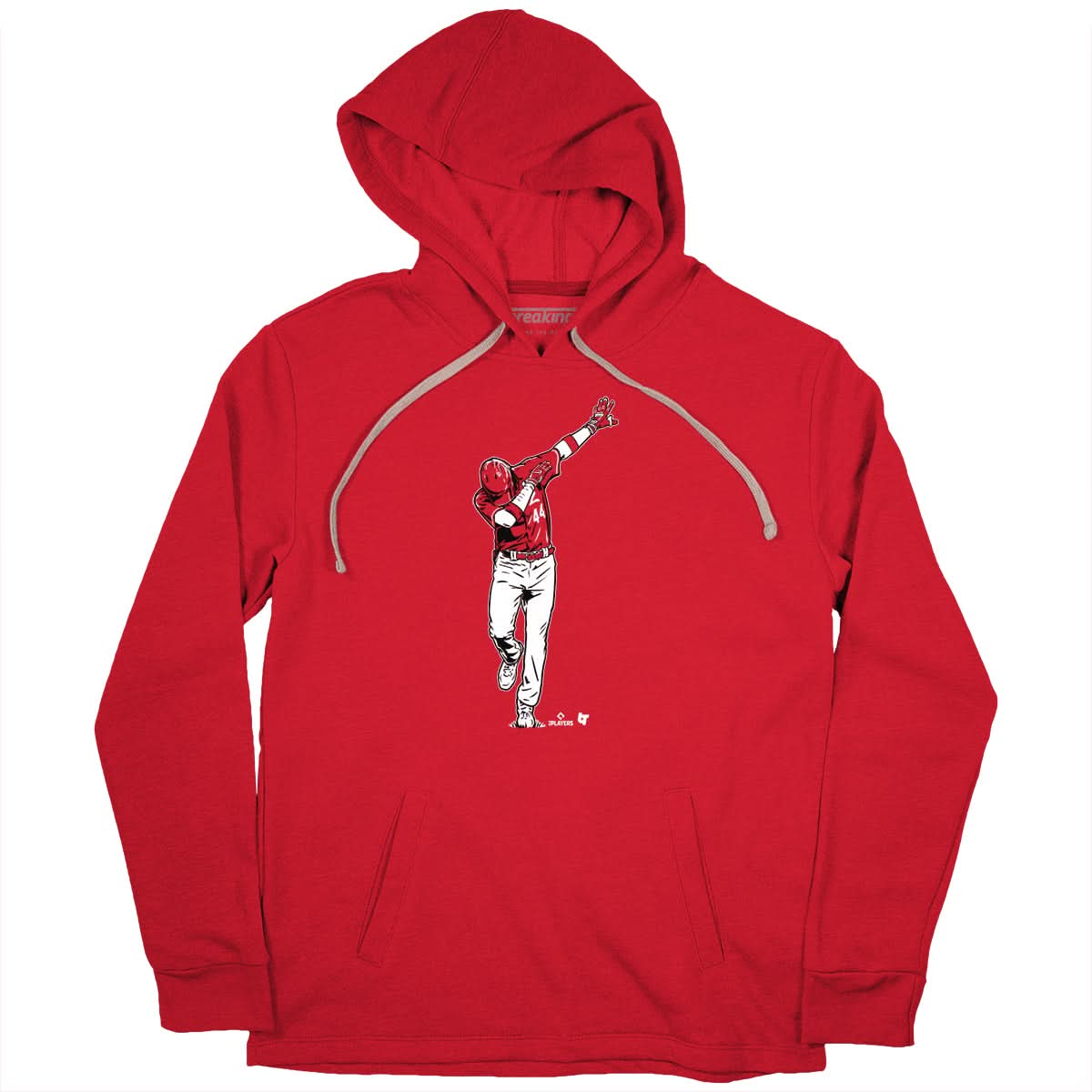 Elly De La Cruz: Home Run Dab Shirt, Cincinnati - MLBPA - BreakingT