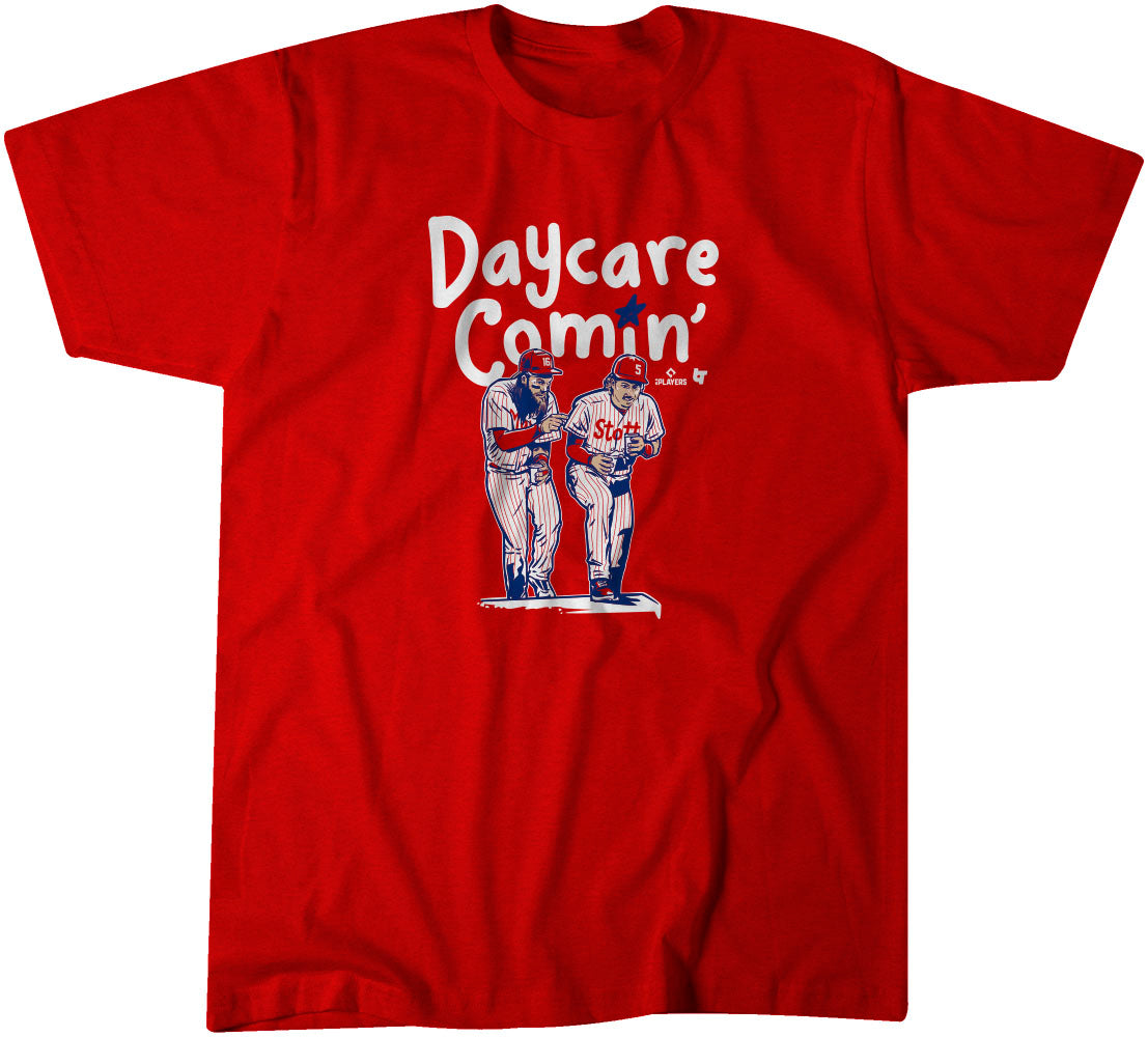 Official brandon Marsh & Bryson Stott Daycare Comin' Shirt, hoodie