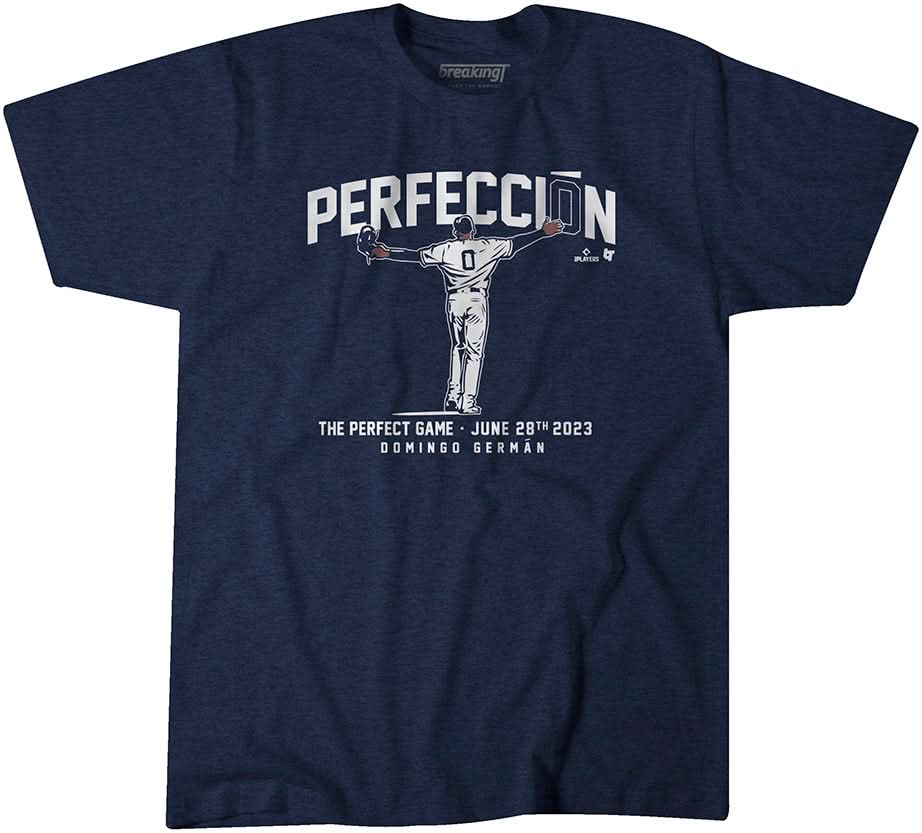 Domingo Germá¡nPerfección Shirt, New York - MLBPA Licensed - BreakingT