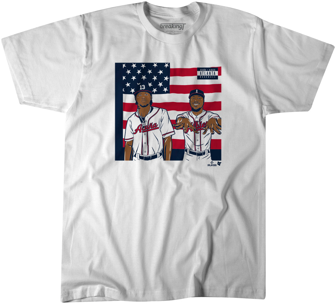 Ronald Acuña Jr. & Ozzie Albies: ATL Icons Shirt - MLBPA - BreakingT