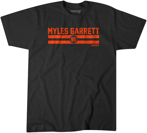 Myles Garrett Name & Number Stripe