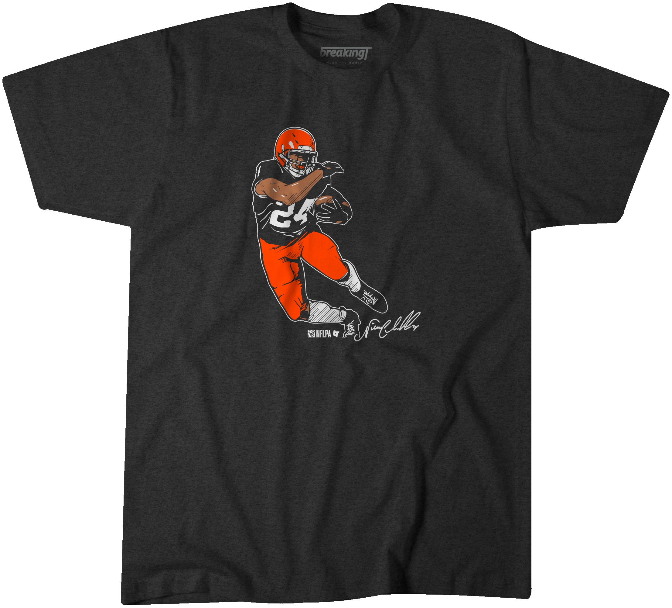 Cleveland Browns fans need this Nick Chubb BreakingT shirt